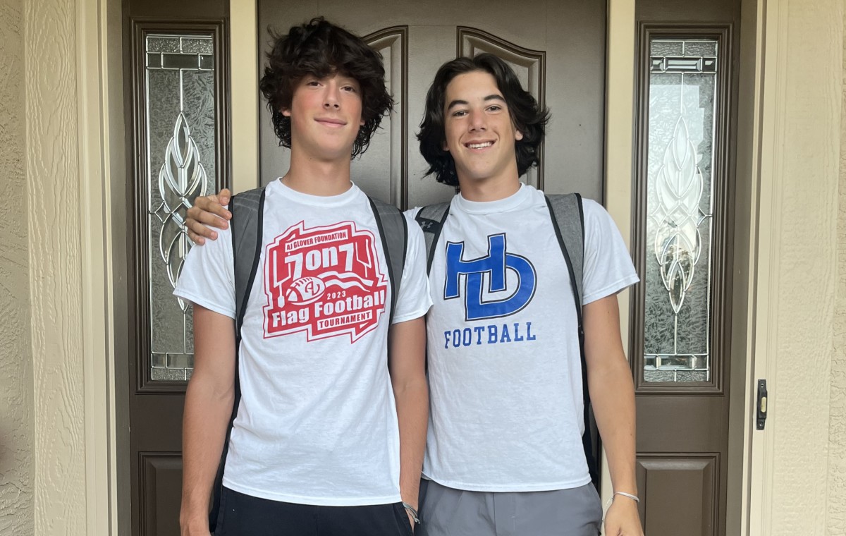 Johnny and Josh DiBlasio (photo courtesy of the DiBlasio family)